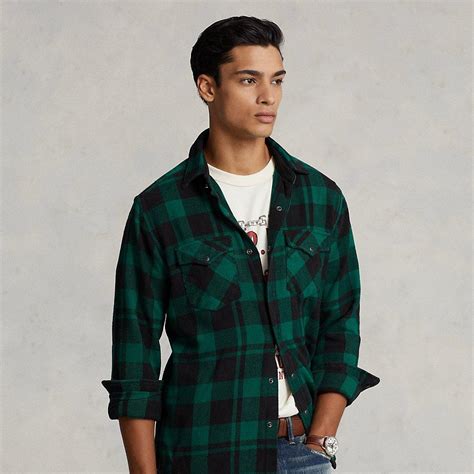 ralph lauren flannel sale